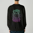 Y's Ink Works Official Shop at suzuriのY'sロゴ Fox (Color Print) Heavyweight Crew Neck Sweatshirt