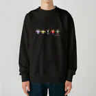 ネナロコのウシウシファイブ/濃色 Heavyweight Crew Neck Sweatshirt