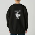 SHOPユリココズのブラックウォンバッドのボスが好きなんだろう（日本語の濃色） Heavyweight Crew Neck Sweatshirt