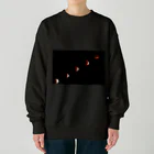 nokkccaの皆既月食 - Total Lunar Eclipse - Heavyweight Crew Neck Sweatshirt