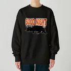 BATKEI ARTのGOOD NIGHT Heavyweight Crew Neck Sweatshirt