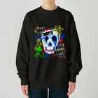 Now_LoadingのDon't worry be happy Heavyweight Crew Neck Sweatshirt