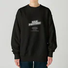 BAR  PROCEED apparel&goodsのPROCEED staff uniform whiteLOGO  Heavyweight Crew Neck Sweatshirt