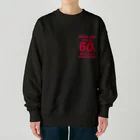 キッズモード某のROUND60 / 還暦＆アラ還を軽やかにすごすロゴ Heavyweight Crew Neck Sweatshirt