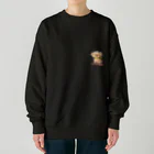 トイプードルのお爺さんのトイプードルのお爺さん Heavyweight Crew Neck Sweatshirt