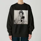 kameriyaのコレクション「猫と共に流れる時」 Heavyweight Crew Neck Sweatshirt