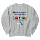 Train Kids! SOUVENIR SHOPの元気の秘訣 !  Heavyweight Crew Neck Sweatshirt