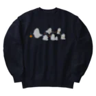 おくげちゃんのうきうきオバケ Heavyweight Crew Neck Sweatshirt