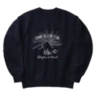 Too fool campers Shop!のSHIZENnoMORI01(白文字) Heavyweight Crew Neck Sweatshirt