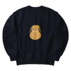 ころちゃんのおうち🐰🏠うさぎグッズのうさぎのぷぅちゃん Heavyweight Crew Neck Sweatshirt