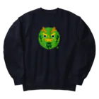 Atelier Pomme verte の竜の顔 Heavyweight Crew Neck Sweatshirt