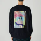 キキとココからの夜明けのエンジェル  Heavyweight Crew Neck Sweatshirt