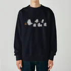 おくげちゃんのうきうきオバケ Heavyweight Crew Neck Sweatshirt