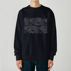 satonori-nodyのねこねこタウン白 Heavyweight Crew Neck Sweatshirt