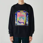 キキとココからの夜明けのエンジェル  Heavyweight Crew Neck Sweatshirt