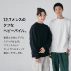 おくげちゃんのうきうきオバケ Heavyweight Crew Neck Sweatshirt