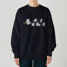 おくげちゃんのうきうきオバケ Heavyweight Crew Neck Sweatshirt