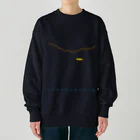 cuuyabowの涸沢カールモルゲンロート Heavyweight Crew Neck Sweatshirt