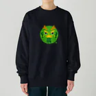 Atelier Pomme verte の竜の顔 Heavyweight Crew Neck Sweatshirt