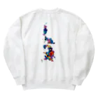 cuuyabowの小笠原諸島-colorful Heavyweight Crew Neck Sweatshirt