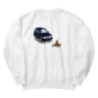 おおぐし／ぽんのちょっと待ってね Heavyweight Crew Neck Sweatshirt