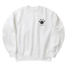 mamapockのdog paw Heavyweight Crew Neck Sweatshirt