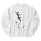 cuuyabowの小笠原諸島-colorful Heavyweight Crew Neck Sweatshirt