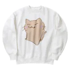 まりにゃんずのぽよぽよ あいにゃん Heavyweight Crew Neck Sweatshirt