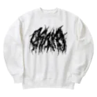 Toshihiro Egawa Artのデスメタル大阪/DEATH METAL OSAKA Heavyweight Crew Neck Sweatshirt