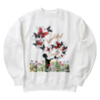 bubblegum19のbeautiful earth Heavyweight Crew Neck Sweatshirt