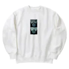 umewakatororoのあの子を透かして Heavyweight Crew Neck Sweatshirt