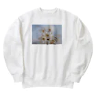 TOMOYA MURAKAMIのSAKURA-Oil Painting- Heavyweight Crew Neck Sweatshirt