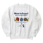 Train Kids! SOUVENIR SHOPの元気の秘訣 !  Heavyweight Crew Neck Sweatshirt