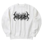 Toshihiro Egawa ArtのDEATH NAGASAKI ２ / 長崎(黒ロゴ) 秋冬物 Heavyweight Crew Neck Sweatshirt