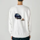 おおぐし／ぽんのちょっと待ってね Heavyweight Crew Neck Sweatshirt