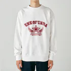 だしゃれTシャツ屋さんのUNK OF UNDA(★カレッジレッド) Heavyweight Crew Neck Sweatshirt