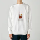 home sweet homeのliving with love Heavyweight Crew Neck Sweatshirt