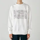 satonori-nodyのねこねこタウン　カラー Heavyweight Crew Neck Sweatshirt