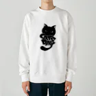 sari'sのCAT'S DAY Heavyweight Crew Neck Sweatshirt