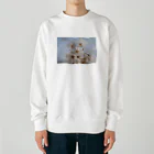 TOMOYA MURAKAMIのSAKURA-Oil Painting- Heavyweight Crew Neck Sweatshirt