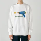 Teal Blue CoffeeのShoot the ray gun! Heavyweight Crew Neck Sweatshirt