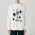 cosmicatiromの漫才マイク Heavyweight Crew Neck Sweatshirt