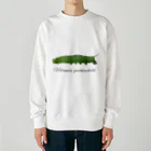 L_arctoaのモモスズメ幼虫と成虫 Heavyweight Crew Neck Sweatshirt