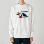 Teal Blue CoffeeのTeal Blue Bird Heavyweight Crew Neck Sweatshirt