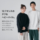 akane_art（茜音工房）のゆるチワワ（フラワーサークル） Heavyweight Crew Neck Sweatshirt