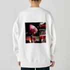 umewakatororoのあの子を透かして Heavyweight Crew Neck Sweatshirt