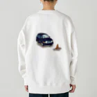 おおぐし／ぽんのちょっと待ってね Heavyweight Crew Neck Sweatshirt