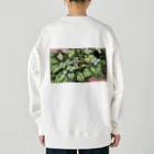 じこまんぞくのいちごたべたすぎうさぎ Heavyweight Crew Neck Sweatshirt