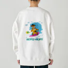 Ki-sanののりのりサーファー寅さん Heavyweight Crew Neck Sweatshirt