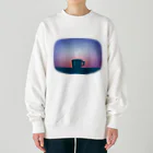 Teal Blue CoffeeのTeal Blue Hour Heavyweight Crew Neck Sweatshirt